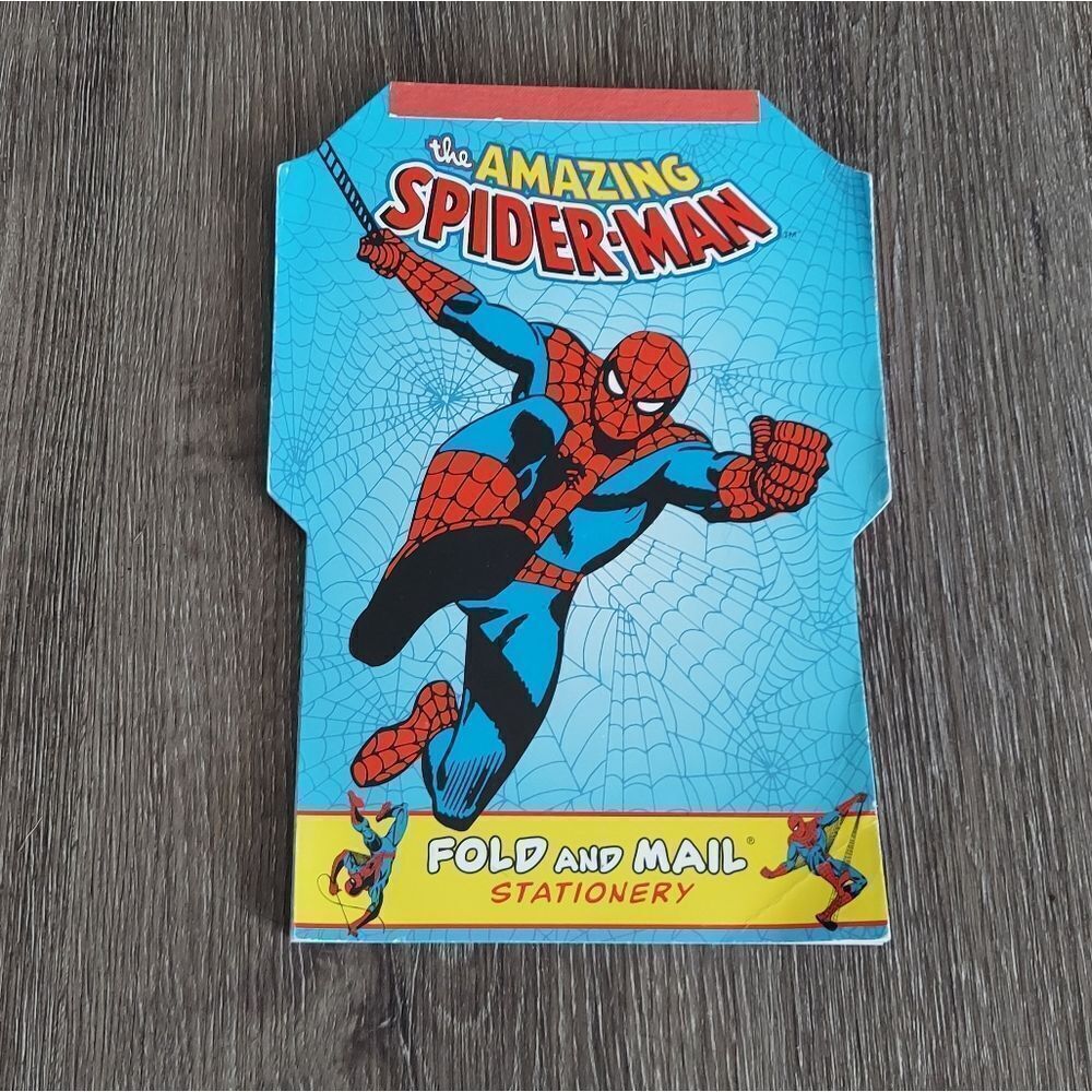 The Amazing Spider-Man Fold and Mail Stationery (Marvel Comics)